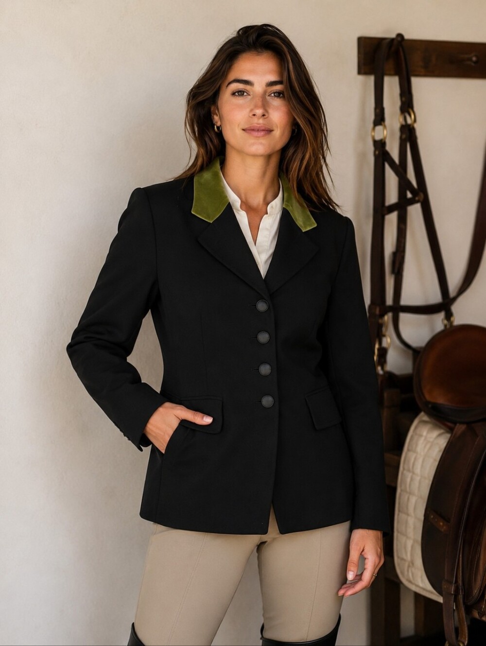 Vintage Hermès Equestrian Riding Jacket